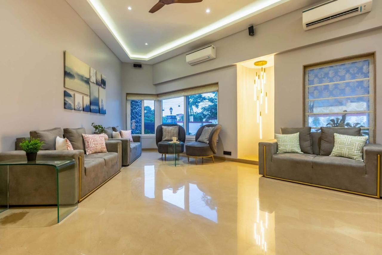 The Grey Medley By Stayvista With Mediterranean Interiors, Swimming Pool, Jacuzzi, Projector & A Lush Lawn With Gazebo Lonavala Εξωτερικό φωτογραφία